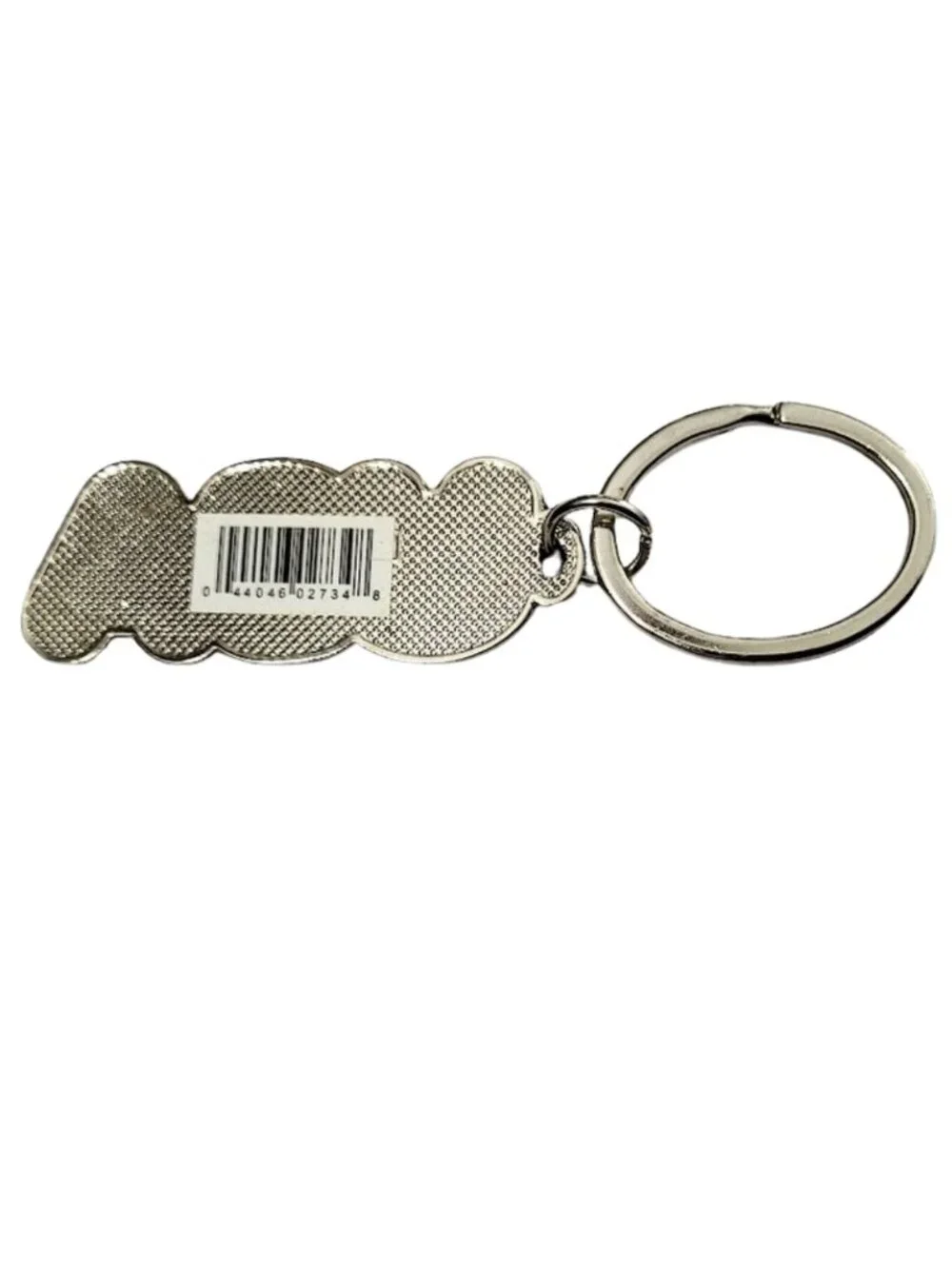 SWIBCO NW0T Colorful Glitter Galaxy Keychain Silver Metal I LOVE JESUS